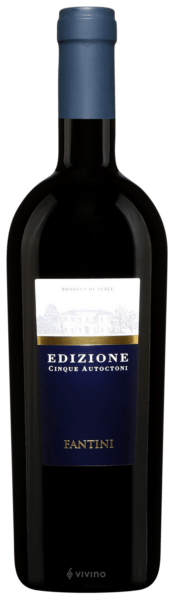 Botella de Edizione Cinque Autoctoni