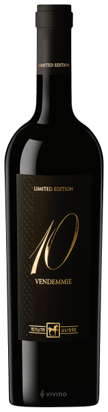 Botella de Limited Edition 10 Vendemmie
