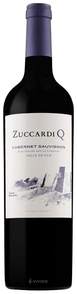 Botella de Q Cabernet Sauvignon