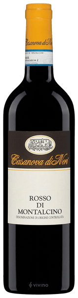 Botella de Rosso di Montalcino