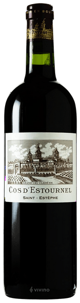 Botella de Cos d'Estournel